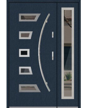 Fargo 23A DB - puerta entrada exterior con sidelite