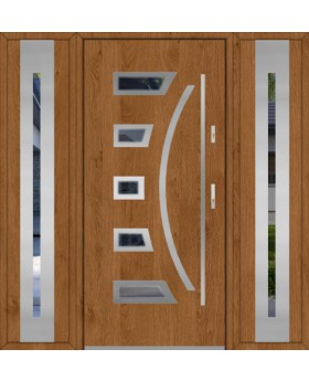 Fargo 23 T - puerta exterior con dos sidelites