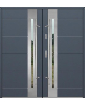 Fargo 26 double - puerta exterior francesa de acero