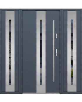 Fargo 26A T - puerta blindada con dos sidelites