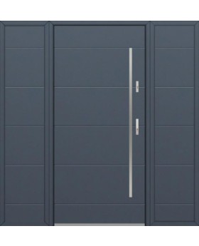 Fargo 26C T - puerta principal con dos sidelites