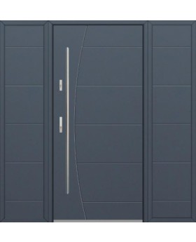 Fargo 26G T - puerta blindada con dos sidelites