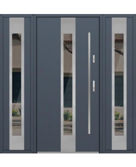 Fargo 30 T - puerta principal con dos sidelites