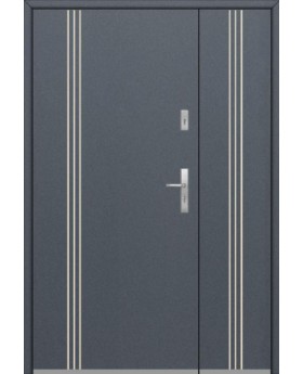 Fargo 32B DB - puerta entrada moderna con sidelite