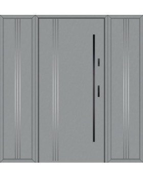 Fargo 32B T - puerta blindada con dos sidelites
