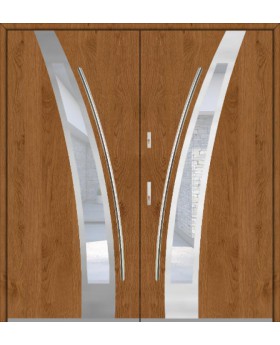Fargo 36 double - puerta exterior francesa aislada