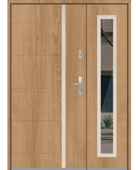 Fargo 41 DB - puerta principal con sidelite