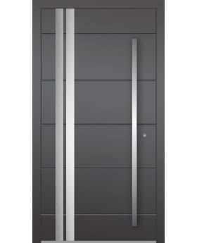 LIM Ad10 - puerta de entrada moderna de aluminio