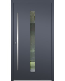 LIM AG01B - mejor puerta de aluminio exterior aislada