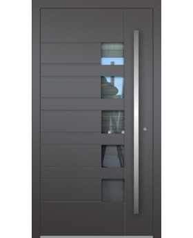 LIM AP07 - puerta moderna de aluminio para villas modernas