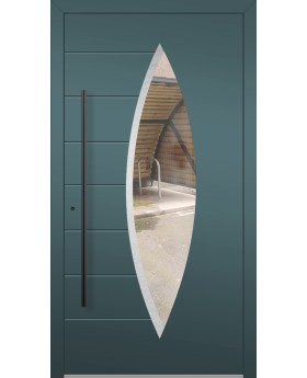 LIM C11 - puerta de aluminio moderna