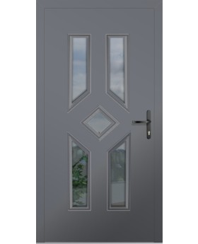 LIM CL11 - puerta de entrada tradicional acristalada