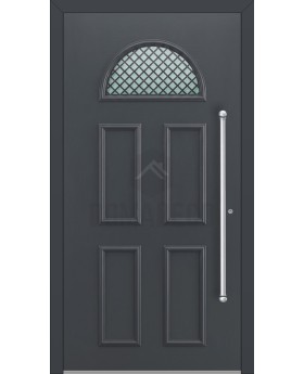 LIM CL15 - Puerta de entrada de aluminio de diseño clásico