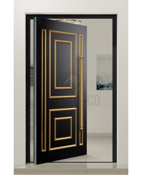 PIVOT CL17 - Puerta pivotante de aluminio de estilo tradicional