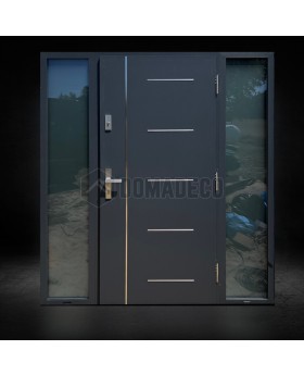 configuración personalizada - Puerta STA con luces laterales izquierda y derecha 