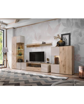 Cardiff  - mueble de entretenimiento con armarios