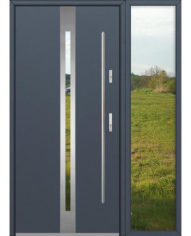 configuración personalizada - Puerta Fargo con luz lateral derecha (vista desde el exterior)