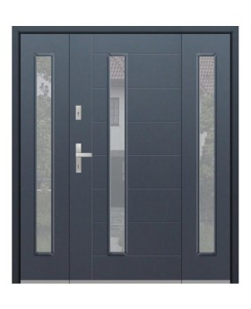 Fargo 42 T - puerta de entrada con dos sidelites