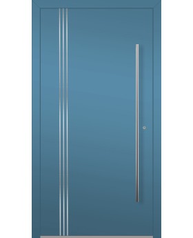 LIM Filo - puerta de entrada de aluminio moderna