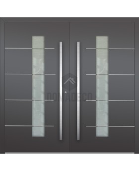 LIM Gryf-C double - puerta de entrada francesa de aluminio