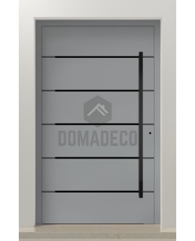 PIVOT Integra-inox: puerta pivotante de alta gama fabricada por encargo.