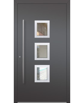 LIM Izobar - puerta de entrada de vidrio y aluminio