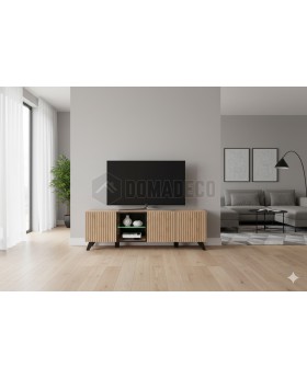  Lublana tv - Mueble para televisión con puerta de cristal