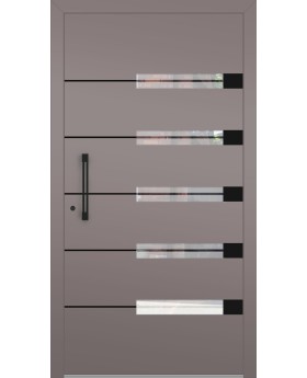 LIM AP18A - puerta delantera simple de aluminio