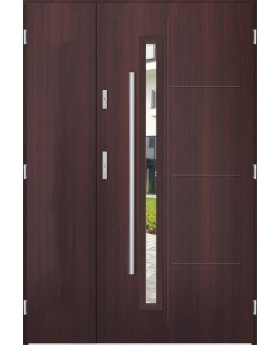 Sta Arago Uno - puerta entrada metalica con sidelite