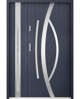 Sta Kastor Duo - puerta entrada exterior con sidelite