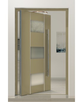 PIVOT AP13 - puerta delantera pivotante de aluminio hecha a medida