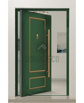PIVOT CL05 - puerta pivotante de aluminio tradicional de estilo clásico