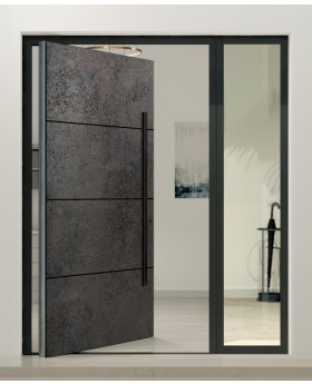 Puerta PIVOT V56 con luz lateral derecha