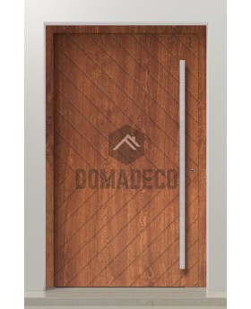 PIVOT V59 - puerta de entrada pivotante moderna de aluminio