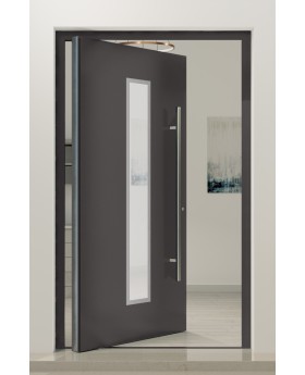 PIVOT AP01 - Puerta de entrada pivotante de aluminio de alta calidad