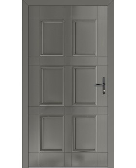 LIM CL01 - puerta principal de aluminio de estilo tradicional