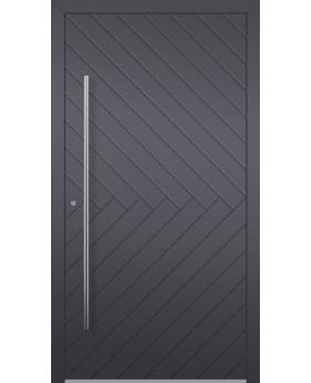LIM V59 - puerta exterior de aluminio precolgada