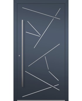 LIM Vario-inox - puerta de entrada de aluminio