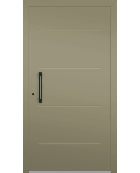 LIM W311 - moderna puerta de entrada de aluminio