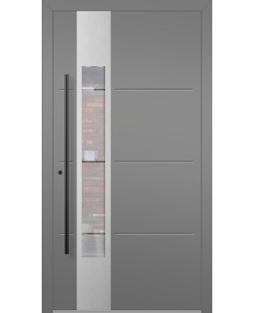 LIM W321- puerta de aluminio moderna