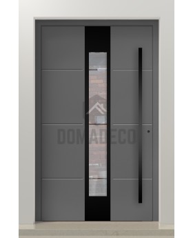 PIVOT W322 - puerta pivotante exterior antirrobo de aluminio