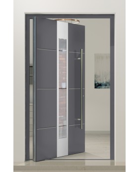 PIVOT W322 - puerta pivotante exterior antirrobo de aluminio