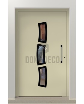 PIVOT W334 - puerta pivotante de entrada de aluminio