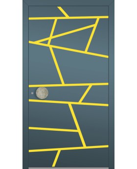 LIM W360 - puerta de aluminio moderna