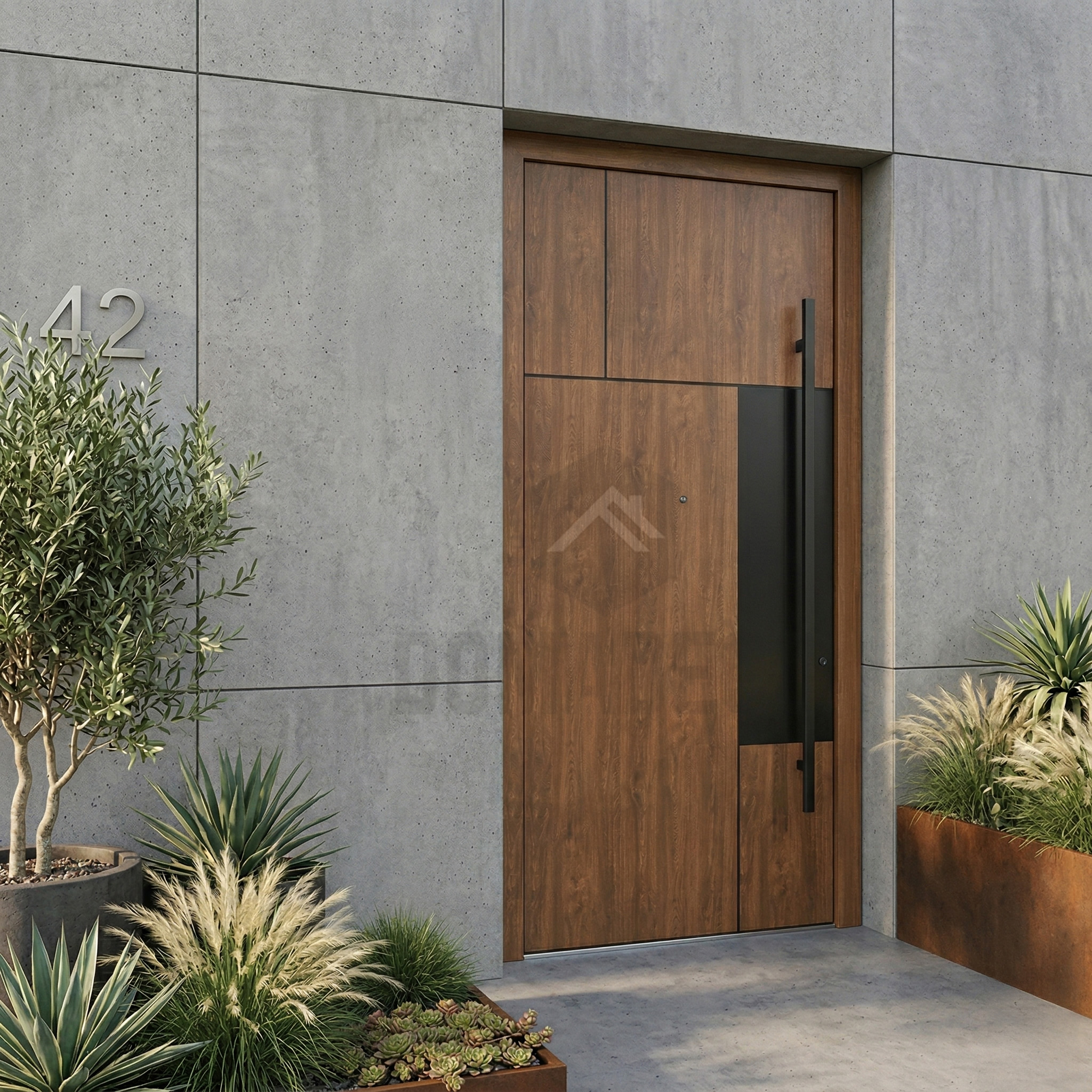 Tamaño de puerta de aluminio a medida